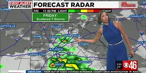 First Alert Forecast: More Sunshine, Lower Storm Coverage Today