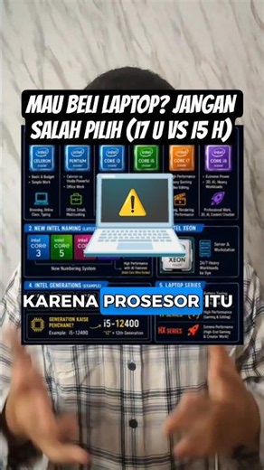 Mau Beli Laptop? Jangan Salah Pilih (i7 U vs i5 H)