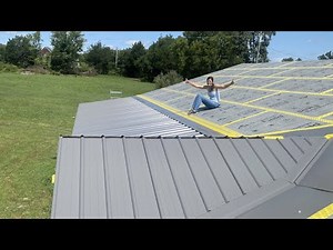 Installing Transition Metal and Finishing the Back Porch A Frame