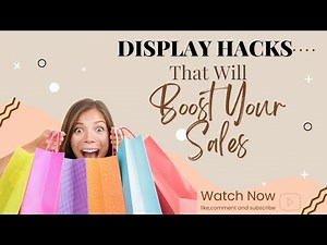 5 *TOP* AMAZING Retail Store 🏪 Display Hacks that ACTUALLY WORK 🛍️!