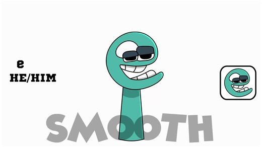 My Sprunki OC: E Lowercase from Alphabet Lore