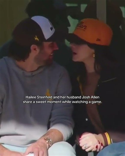 Josh Allen and Hailee Steinfeld