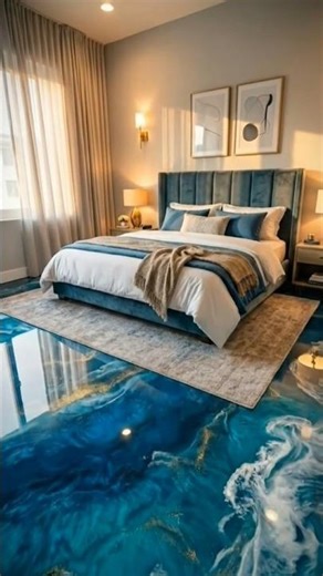 From raw concrete to mirror-gloss perfection ✨ Would you sleep here?