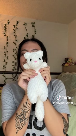 Crochet Weighted Ferret Pattern Tutorial
