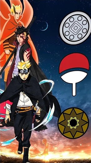 Naruto Vs Kara|Kawaki Vs Uchiha clan|Boruto Vs Otsutsuki clan| #naruto #anime #shorts