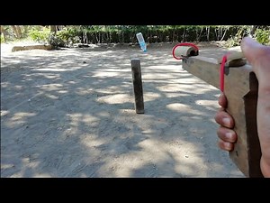 Cara Membuat Pistol Mainan| DIY GUN