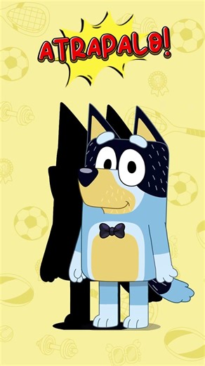 ¡Atrapa la Sombra! 🌈Juego Interactivo para Niños Agudeza Visual y Diversión con Bandith papa Bluey