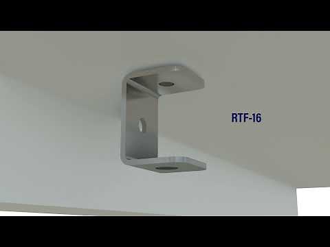 How to mount a threaded rod to the ceiling?