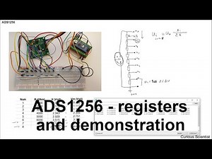 ADS1256 - Registers and demonstration