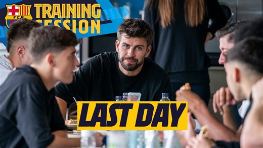 271K views · 38K reactions | After Gerard Piqué's final workout the squad will return to work on 5 December with the players who have not been selected for international duty | FC Barcelona | Facebook