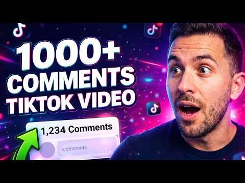 Get 1000+ TikTok Comments Instantly | TikTok Auto Comment Bot Tool