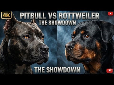 Pitbull vs Rottweiler The ULTIMATE Dog Showdown