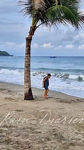 16K views · 578 reactions | Senior Citizen Beach cleaner and Big Waves at Poblacion Beach Sipalay Negros Occidental | Rain Diaries | Facebook