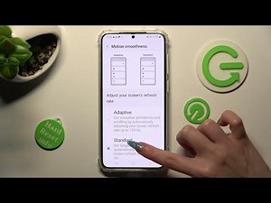 How to Change Display Refresh Rate on SAMSUNG GALAXY S23+?