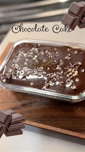 chocolate cake #asmr #chocolatecake #egglesscake #cakerecipe #shorts #short #hotchocolatecake #yummy