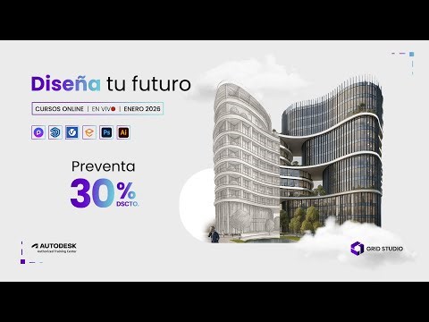 Cursos de Arquitectura Digital MRP - Enero | Grid Studio
