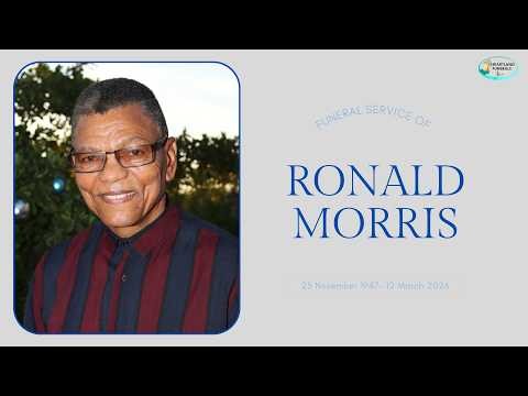 Funeral Service of Ronald Morris