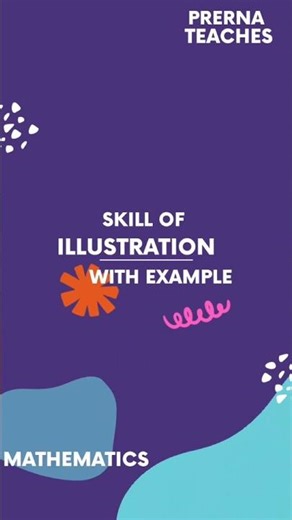 Skill of illustration with example micro teaching lesson of mathematics #lessonplan #prernateaches