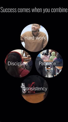 Vora Classes on Instagram: "Success doesn’t come from luck 🍀"