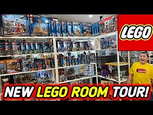 NEW LEGO ROOM TOUR! MamaCorllector Started Collecting Legos!
