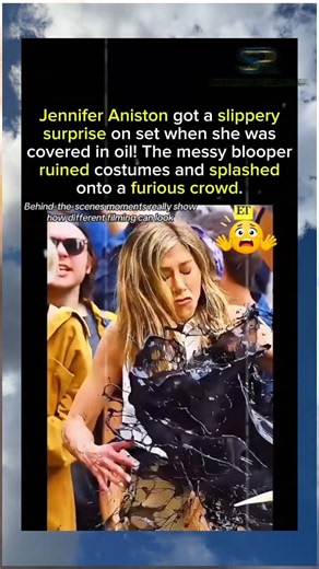 Jennifer Aniston OILED?! The Morning Show Blooper That Ruined Costumes and Crowd! #viral