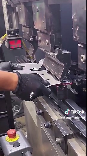 Bending Machine Operator in a Factory Setting