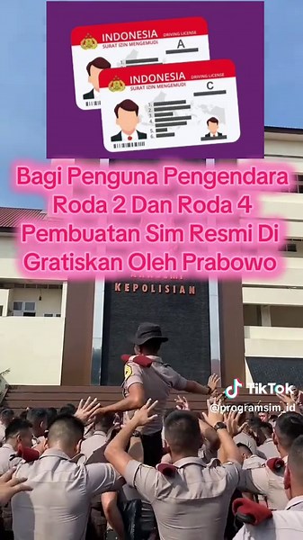 Pembuatan Sim Gratis untuk pengendara sepeda motor dan mobil Resmi Dibulan Ini #salampresisi #sim #simgratis #simonline #simple