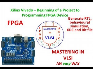 Xilinx Vivado – Beginning of a Project to Programming the FPGA Device