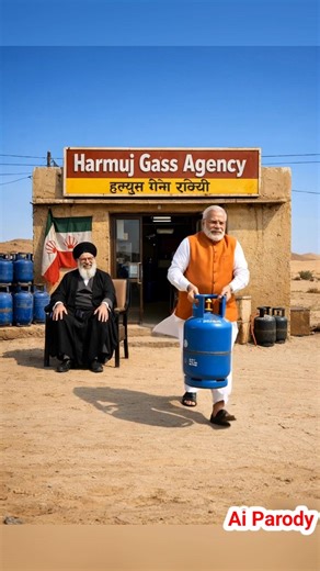 Iran blocks Trump bringing gas from Hormuz || Khamnei V/S Trump || Modi funny Ai parody #war #iran