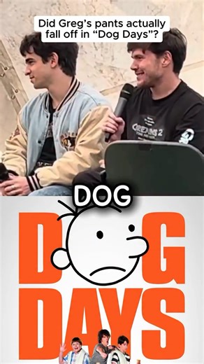 Zach Gordon on Instagram: "Did my pants actually fall off? … #pants #speedo #moviemagic #greg #fyp #interview"