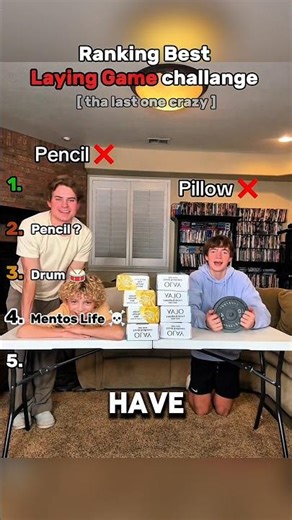 Ranking Best laying Game Challenge