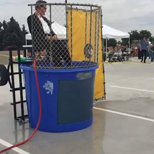 12K views · 98 reactions | It's not every day you get a chance to dunk your boss!! Today was the annual FirstBank Headquarters Employee Appreciation BBQ. Another great perk of working at the FirstBank Corporate Headquarters and always an enjoyable event. Here's a video of Jeff, President of FirstBank Support Services (24-Hour, Online Banking, Centralized Accounts and Loans & IRAs) getting dunked in the dunk tank! | FirstBank | Facebook