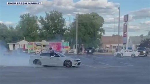 Wedding guest's car impounded for burnouts by police in Dearborn Heights