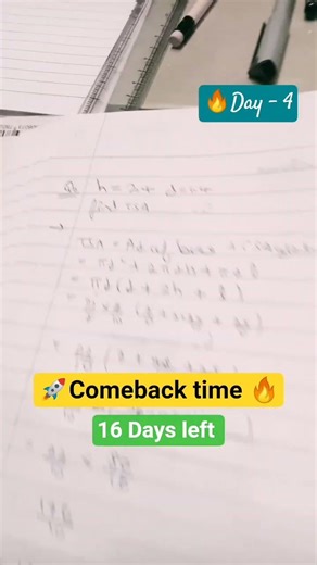 🔥📚 Final Comeback in Maths 💪✏️📦📐 Today: Surface Area & Volume👨‍🏫 by Ritik Sir 🚀🧠 #viralvideo