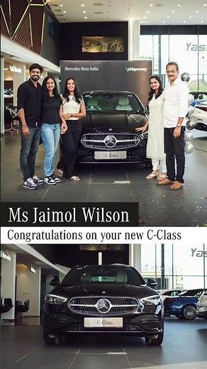 Congratulations Ms Jaimol Wilson on your brand new C-Class!