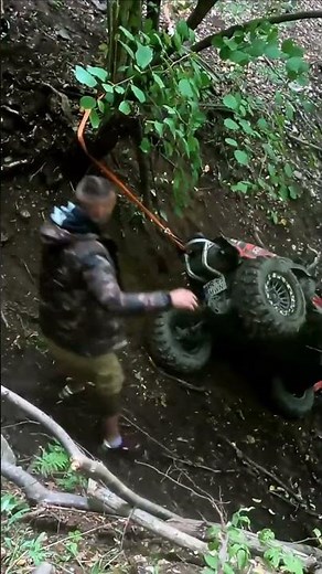 ATV Wrecked in Brutal Crash! 😱 Rescue Mission! 🚑🚨