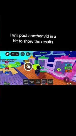 Fusing my neon and electrified shroom #roblox #games #plantsvsbrainrots