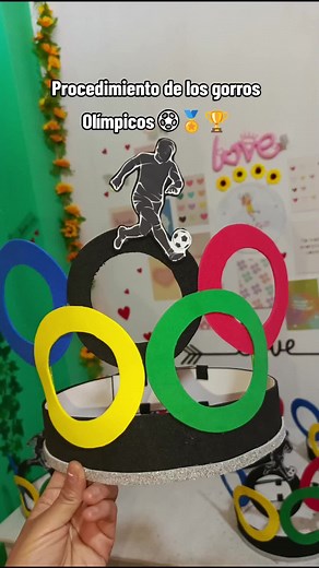 Gorros Olímpicos: Manualidad Paso a Paso