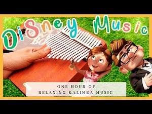 【1 HOUR】Disney Relaxing Kalimba Music Collection for Sleeping, Studying, Relaxing