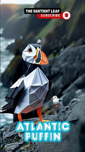 Unleash the MAGIC of the Origami Atlantic Puffin Bird in Your Hands!