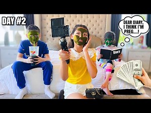 LAST TO LEAVE OUR MOM'S BEDROOM WINS MYSTERY PRIZE!!! **SHOCKING** | Familia Diamond