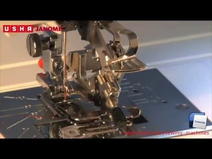 Usha Janome Ruffler Foot: Creating Ruffles & Pleats