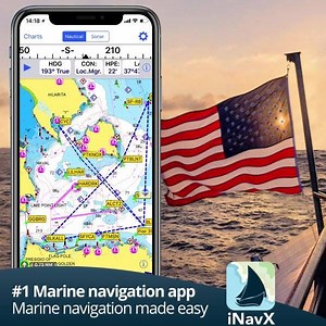 A Full Chartplotter in the Palm of Your Hand - Waypoints, Routes, Tracking, Weather, AIS - The broadest selection of Charts iNavX - #1 Marine Navigation App | iNavX - Marine Navigation App