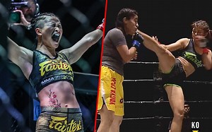 WATCH: Stamp Fairtex sends debut MMA opponent to the shadow realm in just 19 seconds