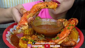 Indulge in Delicious King Crab Eating Sounds