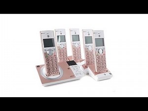 AT T 5Handset Cordless Phone System with Smart Call Block