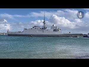 Aboard Air Defense FREMM Frigate LORRAINE