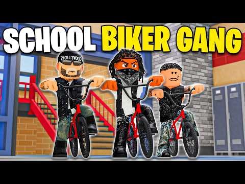 Trolling as a BIKER GANG In Roblox Fight in A School