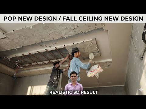 Pop new viral design fall ceiling #pop #vlog