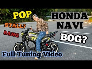 Honda NAVI Carb Tuning